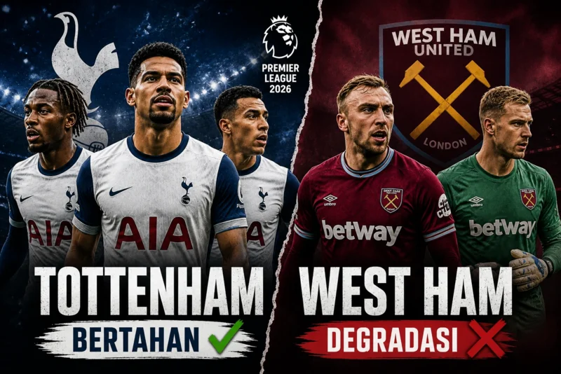 Tottenham Selamat dari Degradasi.webp